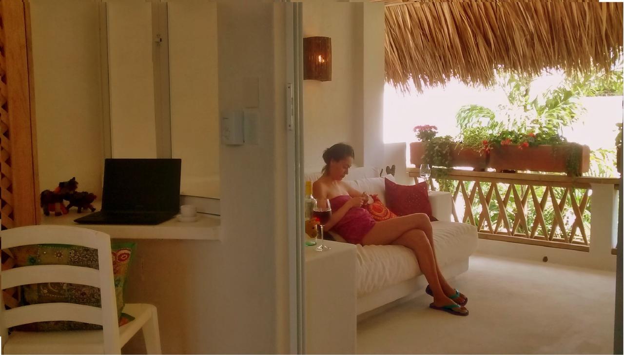 Villa Maria Bed And Breakfast Puerto Escondido  Kültér fotó